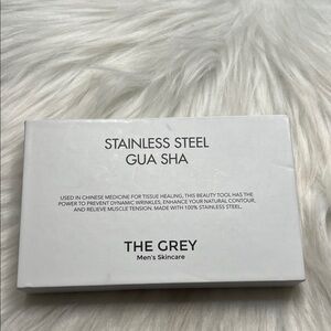 The Grey Stainless Steel Gua Sha